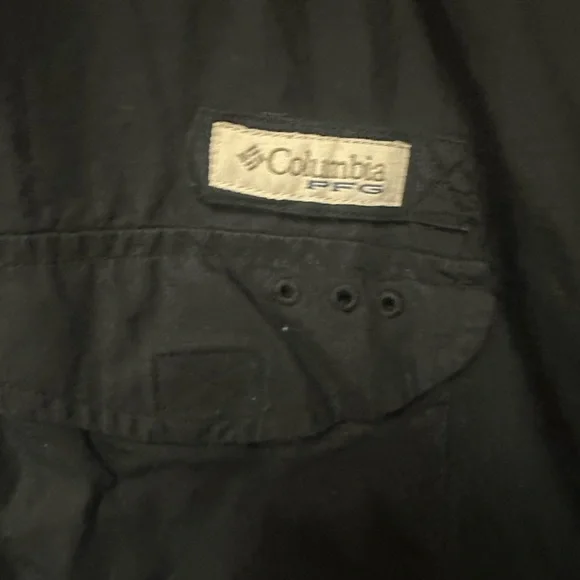 Columbia Black PFG Shirt - Picture 2 of 5